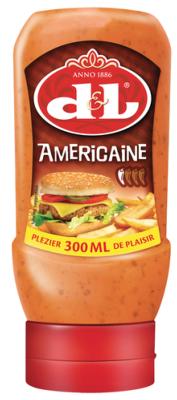 Véritable sauce Américaine DL Tube Plastique 300ml