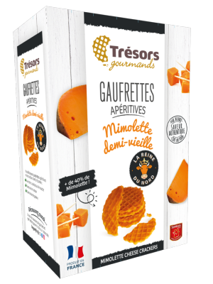 Gaufrettes Apéritives Pur Beurre MIMOLETTE DEMI-VIEILLE 60g