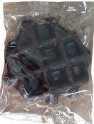 Gaufre liégeoise nappée de chocolat  - Biscuiterie BOURDON