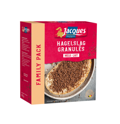 Vermicelles de Chocolat au Lait 350g - JACQUES