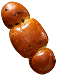 10 Coquilles individuelles de Noel du Nord 50g - Pépites de Chocolat