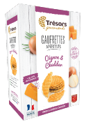 Gaufrettes Apéritives Pur Beurre OIGNON & CHEDDAR 60g