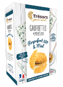 Gaufrettes Apéritives Pur Beurre ROQUEFORT MIEL 60g